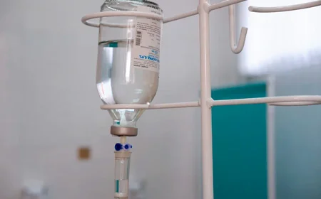 Капельница с раствором