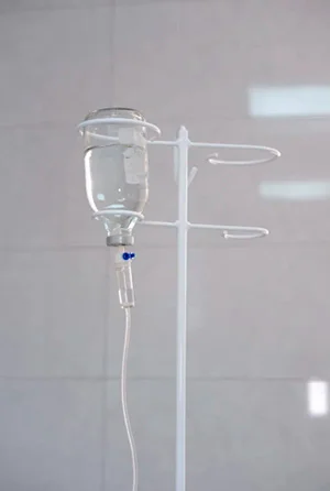 Капельница с раствором