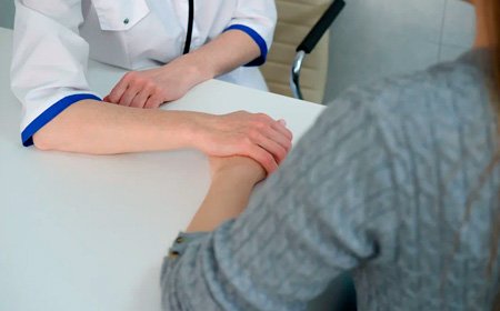 Пациент на приеме у врача